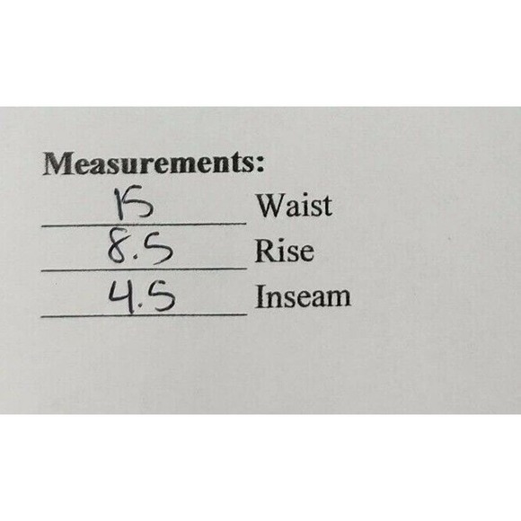 CC - Ann Taylor Loft Womens Shorts 0 Denim Blue Jean Mid Rise Dark Wash Stretch - Picture 7 of 7